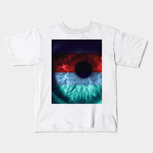 Pop Art Retina Design Kids T-Shirt